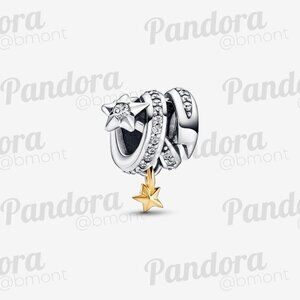 Pandora Shooting Star Spiral Charm